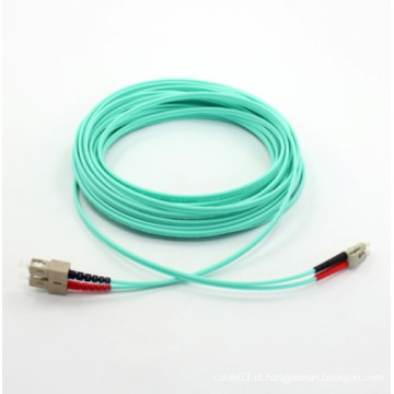 FTTH Sc-LC Om3 cabo de fibra óptica Patchcord